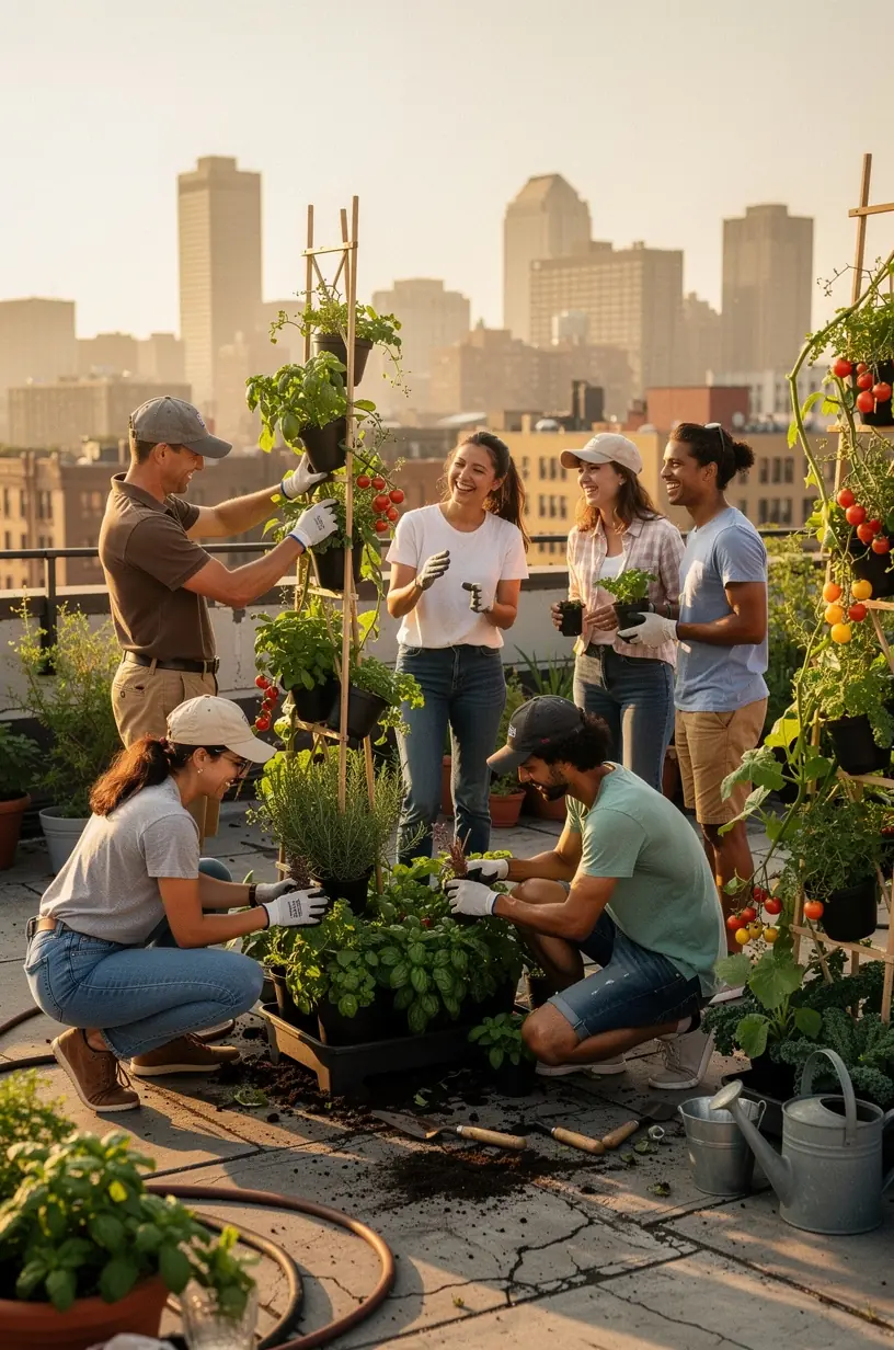 Gardening tools for efficient garden design and maintenance.