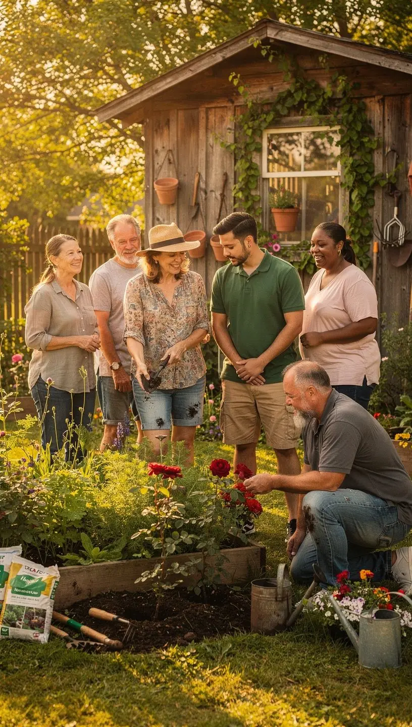 Hands-on gardening with native plants in landscape design