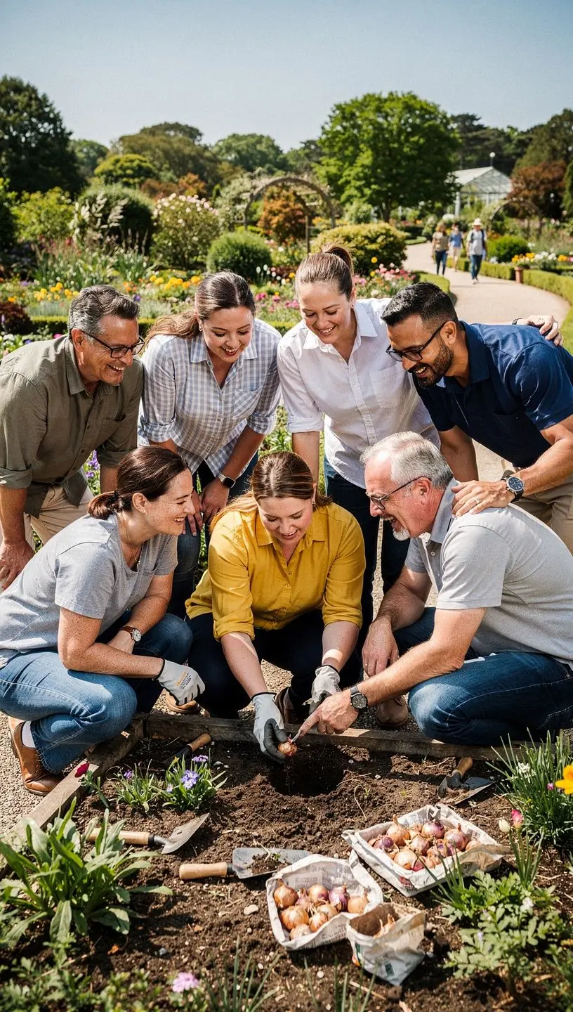 Urban gardening techniques with hands-on training session.